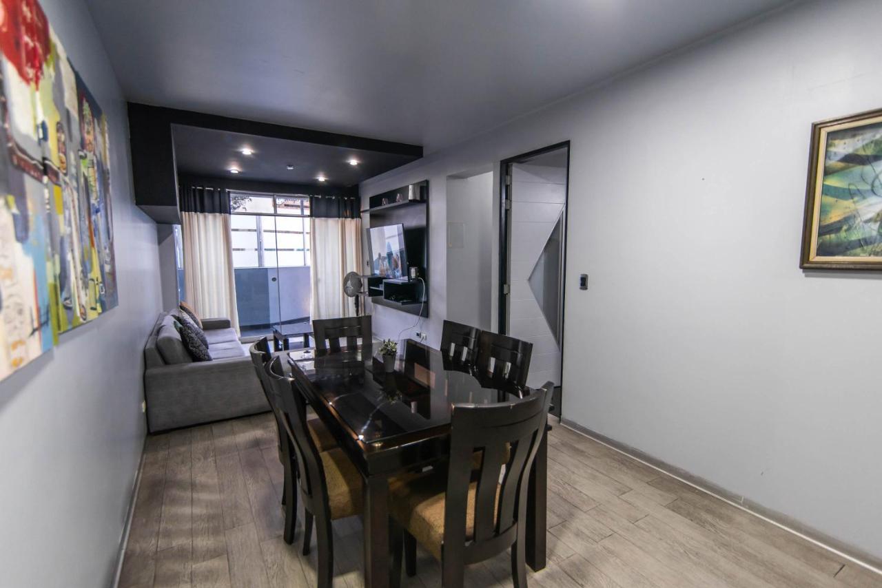 Miraflores Apartment Lima Bagian luar foto